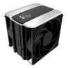 dissipatore cpu a ventola cooler master v4 alpha 3dhp 120mm nero/argento