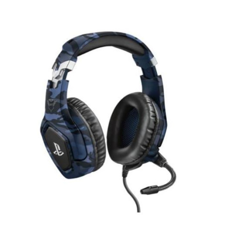 cuffie da gaming trust gxt488 forze ps4 nero/blu [23532]