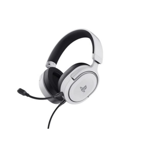 cuffie da gaming trust gxt498w forta ps5 nero/bianco [24716]