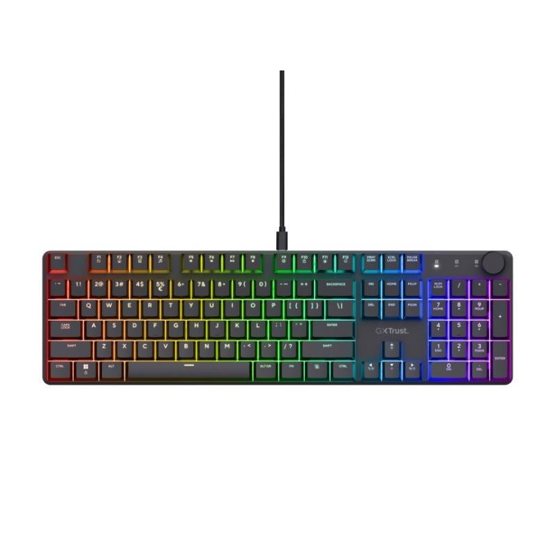 tastiera meccanica trust gxt866 qwerty italiana nera [24912]