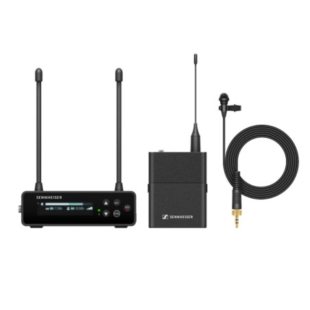 sistema microfonico sennheiser wireless 552-608mhz nero [ew-dp