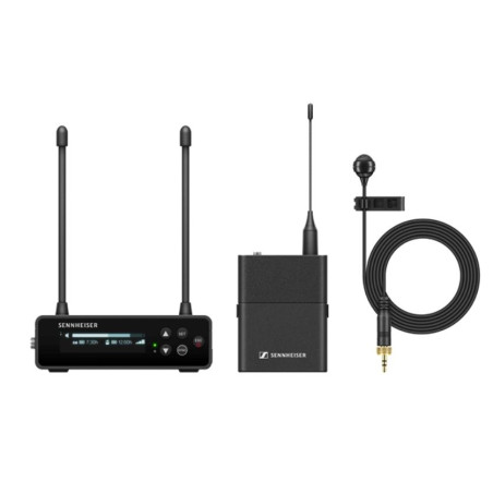 sistema microfonico sennheiser wireless 552-608mhz nero [ew-dp
