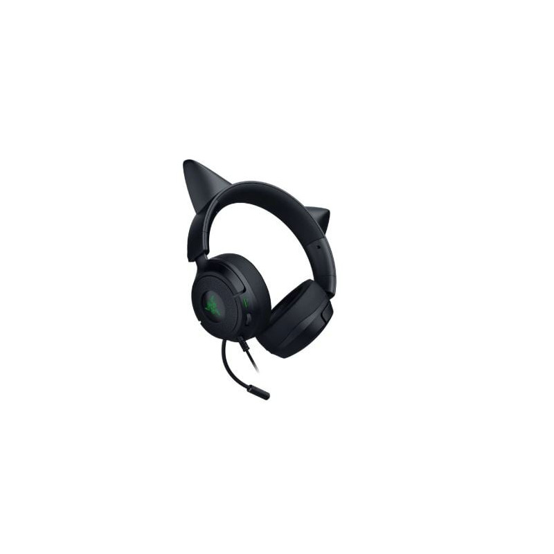 cuffia razer kraken kitty v3 x a padiglione per gaming 3.5mm con