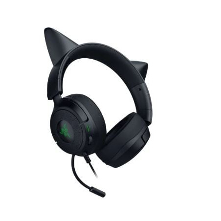 cuffia razer kraken kitty v3 x a padiglione per gaming 3.5mm con