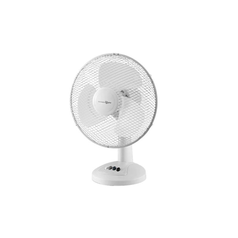 ventilatore da tavolo smartway stvr30w 40w bianco [stvr30w]
