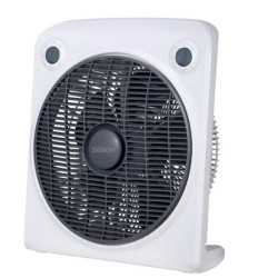 ventilatore da tavolo sekom sbr30 50w bianco/grigio [sbr30]