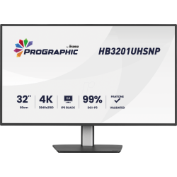 monitor led 32 iiyama prographic ips 4k ultra hd 3840x2160/4ms/f/nero