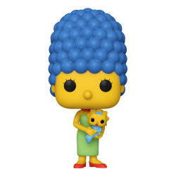 figurina bigben funko pop tv simpsons s11 marge con maggie 13.5cm