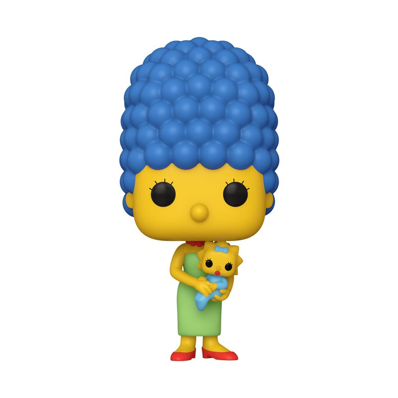 figurina bigben funko pop tv simpsons s11 marge con maggie 13.5cm