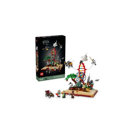 gioco da costruzione lego 21355 ideas l'evoluzione delle materie