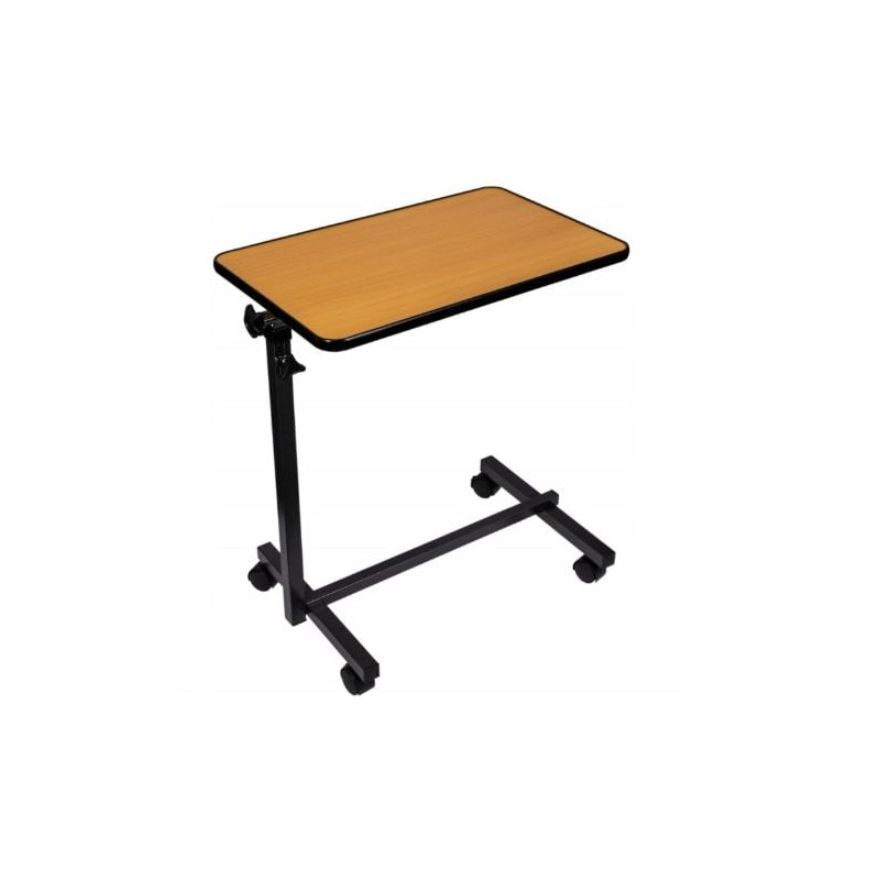 tavolino servitore actionmed sp100am con ruote max 20kg marrone chiaro/nero