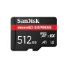 512gb scheda di memoria sandisk microsd express nero [sdsqxfn-512g-gn4nn]