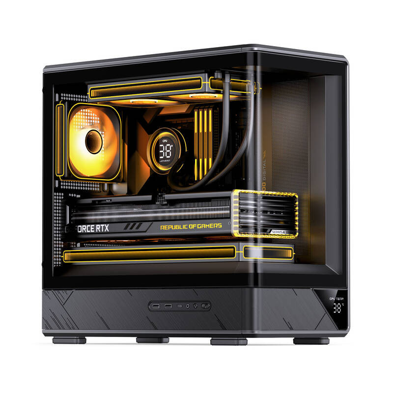 case jonsbo d200 mini-tower matx nero [d200 black]