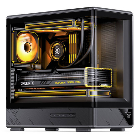 case jonsbo d200 mini-tower matx nero [d200 black]