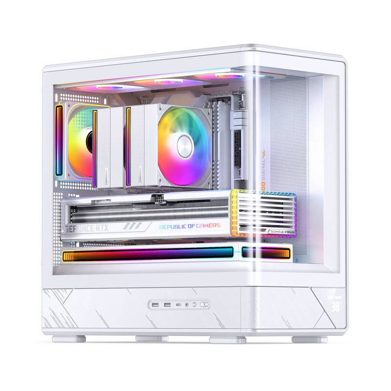 case jonsbo d200 midi-tower matx bianco [d200 white]