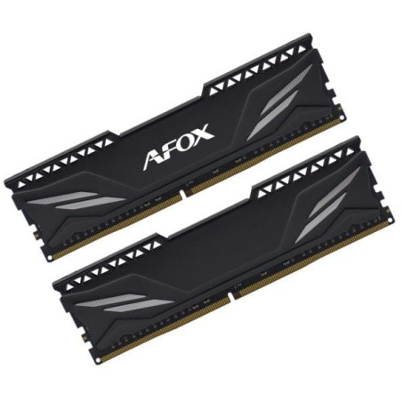 ram dimm ddr4 2x16gb afox gaming 3200mhz cl16 1.35v nero [afld432ps1cadb]