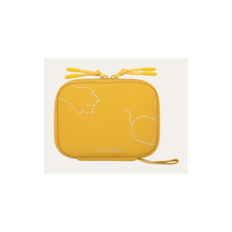 custodia tucano per hard disk esterni giallo