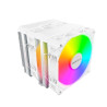 dissipatore cpu a ventola montech nx600 120mm argb bianco [nx600
