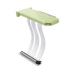 cavo di prolunga hyte riser pcie 5.0 20cm verde/bianco [acc-hyte-pcie50-mm]