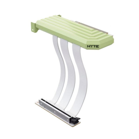 cavo di prolunga hyte riser pcie 5.0 20cm verde/bianco [acc-hyte-pcie50-mm]