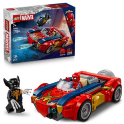 gioco da construzione lego auto di spiderman multicolore 134pz [wplgps0ugd76336]