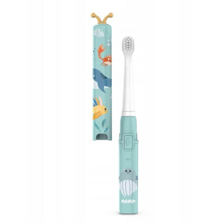 spazzolino elettrico neno pulito per bambini blu [neno pulito blue]