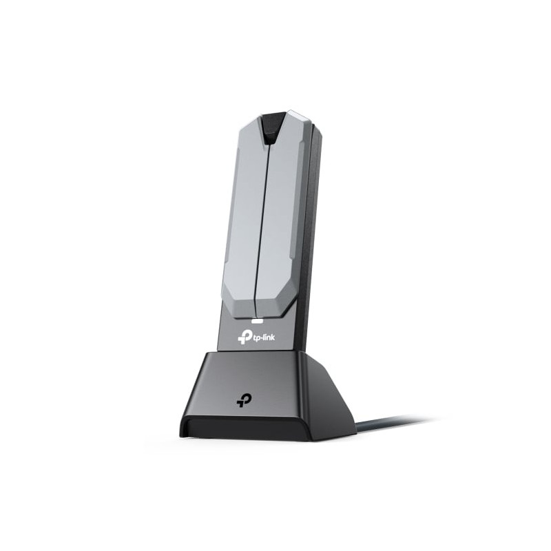 adattatore di rete tp-link archer tbe400uh wlan/wi-fi 7 nero