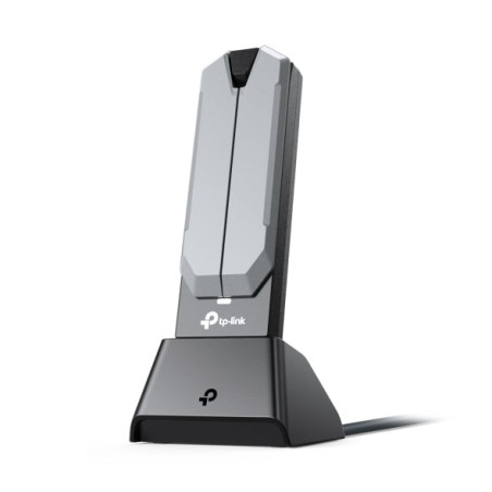 adattatore di rete tp-link archer tbe400uh wlan/wi-fi 7 nero