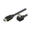 Cavo hdmi high speed c/ethernet angolato, 5 m