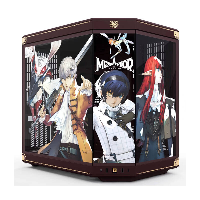 case hyte y70 metaphor refantazio vetro temperato midi-tower