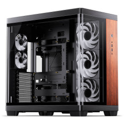 case jonsbo tk-4 wood vetro temperato midi-tower atx nero