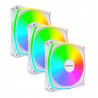 ventola 120x120 montech ax120 pro pwm argb 3x120mm bianco