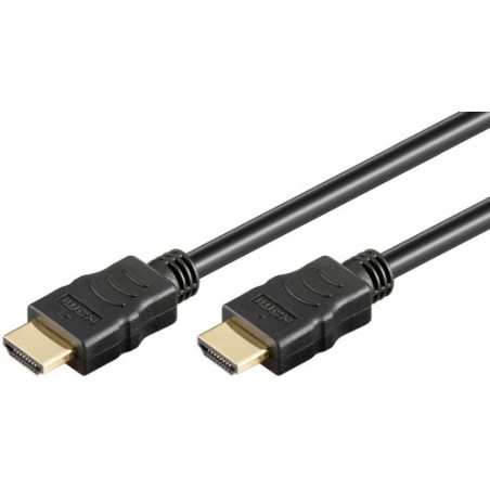 Cavo hdmi highspeed con ethernet channel 1.4 m/m, 0,5 m