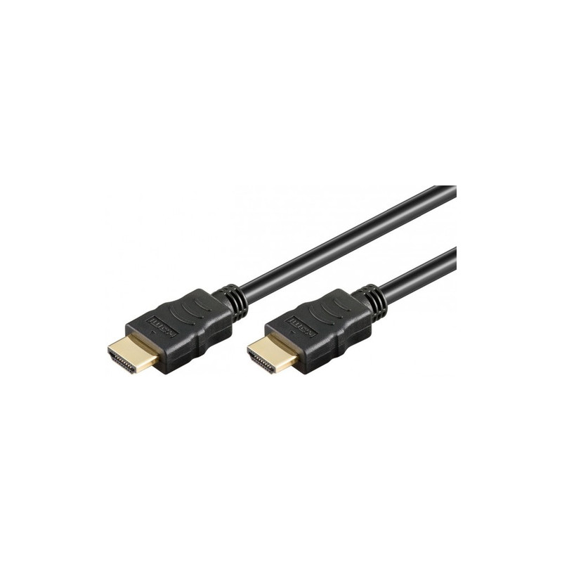 Cavo hdmi highspeed con ethernet channel 1.4 m/m, 1 m