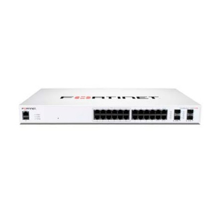 switch fortinet fs-124f-fpoe gestito l2+ 24ge + 4sfp+ 24