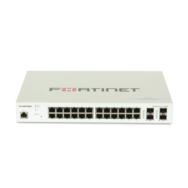 switch fortinet fs-224e gestito l2 24 porte gigabit ethernet