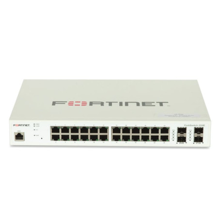 switch fortinet fs-224e gestito l2 24 porte gigabit ethernet
