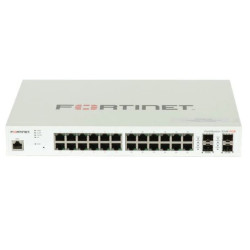 switch fortinet fs-224e-poe gestito l2/l3 24 porte gigabit