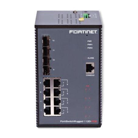 switch fortinet fortiswitch rugged fsr-112d-poe gestito l2