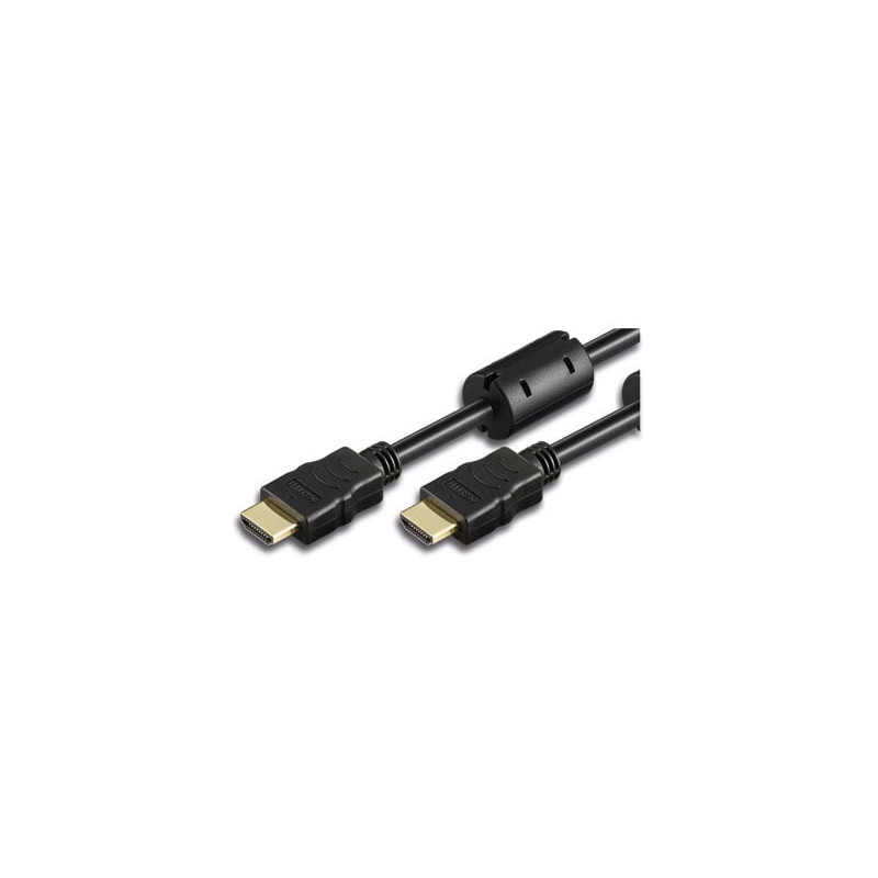 cavo hdmi standard 19 pin con ethernet con ferrite 15 m