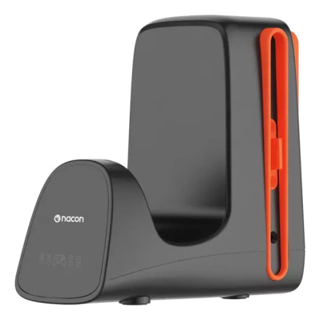 stazione di ricarica nacon quadpro + rgb usb per 4 joy-con nintendo