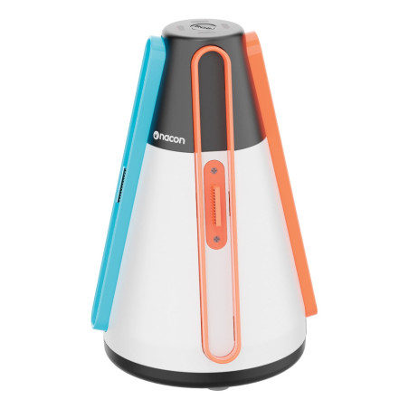 stazione di ricarica nacon quadlight rgb usb per 4 joy-con nintendo