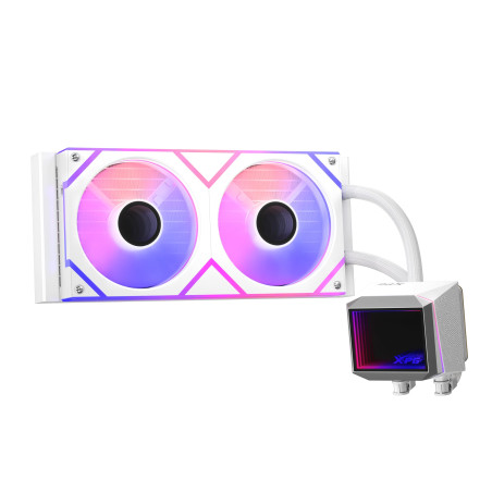 dissipatore cpu a liquido adata xpg levante 120mm bianco [75261660]