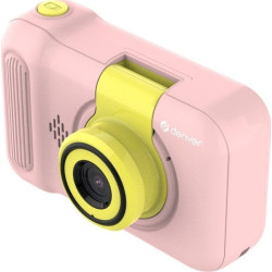 fotocamera digitale denver kca-1351 40mp per bambini rosa [112150000220]