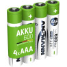 batterie ansmann aaa 1.2v 550mah verde 4pz [1311-0022]
