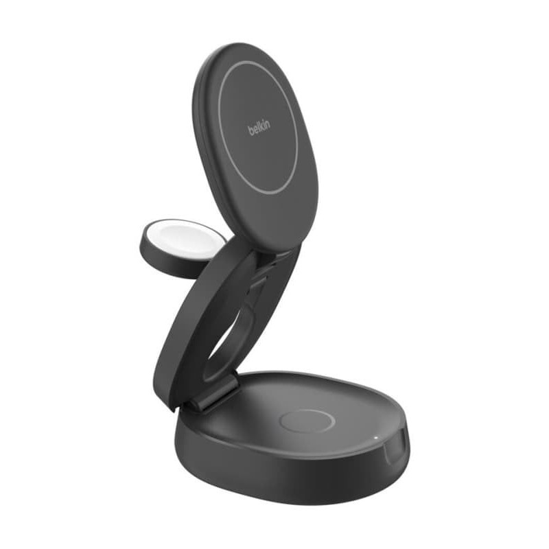 caricabatterie magnetico belkin boostcharge qi2 15w z-fold 3in1