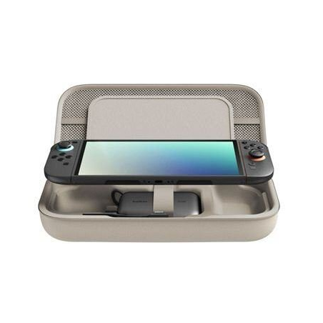 custodia per console belkin gaming con alimentatore per nintendo