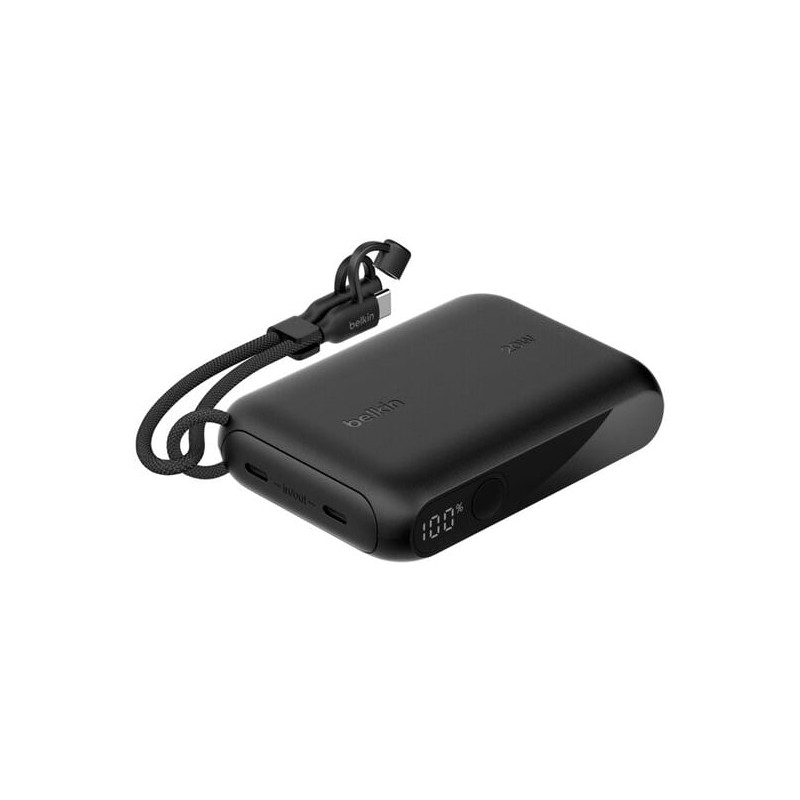 powerbank belkin 10000mah 20w usb-c nero [bpb027hqbk]