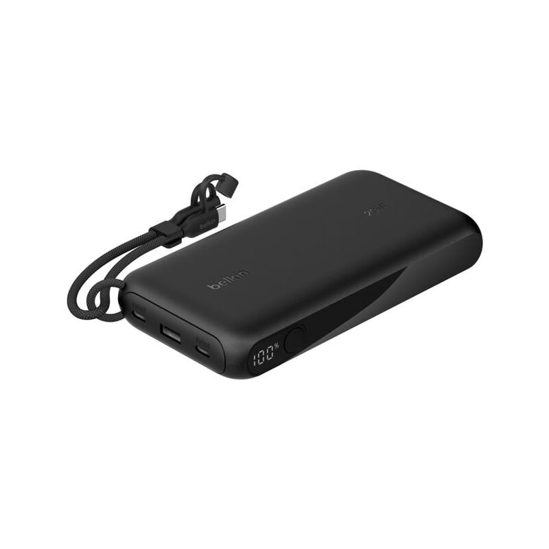 powerbank belkin 20000mah 20w usb-c nero [bpb028hqbk]