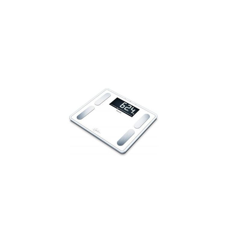 bilancia pesapersone beurer bf 410 signature line max 200kg bianco